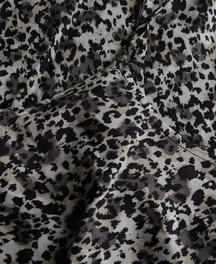 Grey Animal Print