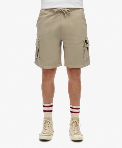 Contrast Stitch Cargo Shorts