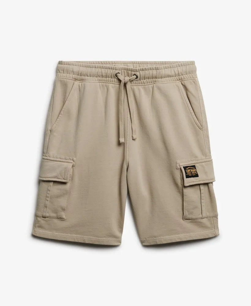 Contrast Stitch Cargo Shorts