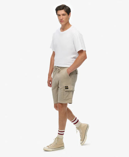 Contrast Stitch Cargo Shorts