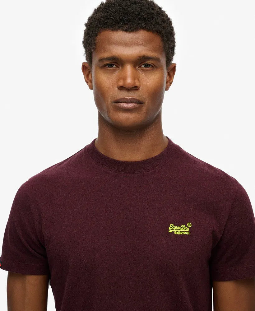Tawny Port Marl/Fluro Yellow
