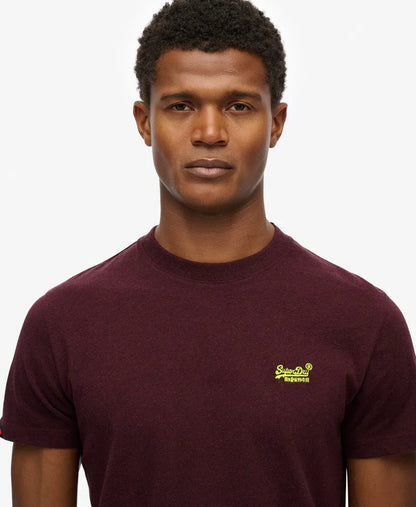 Tawny Port Marl/Fluro Yellow