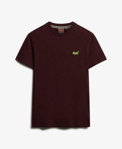 Tawny Port Marl/Fluro Yellow