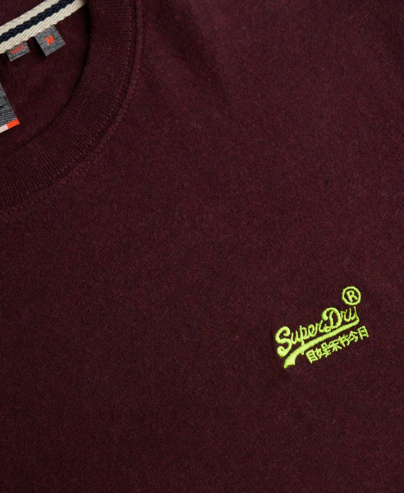 Tawny Port Marl/Fluro Yellow