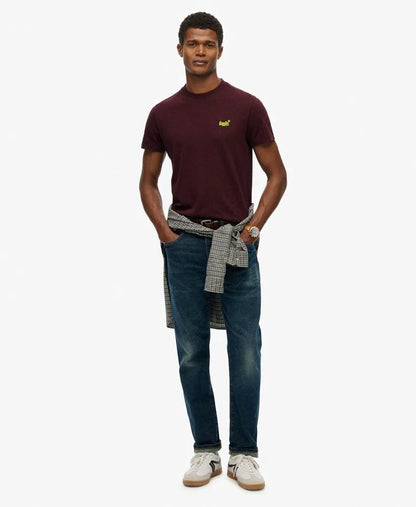 Tawny Port Marl/Fluro Yellow