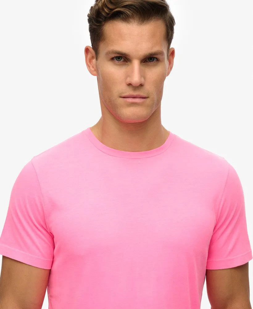 Washed Dry Fluro Pink