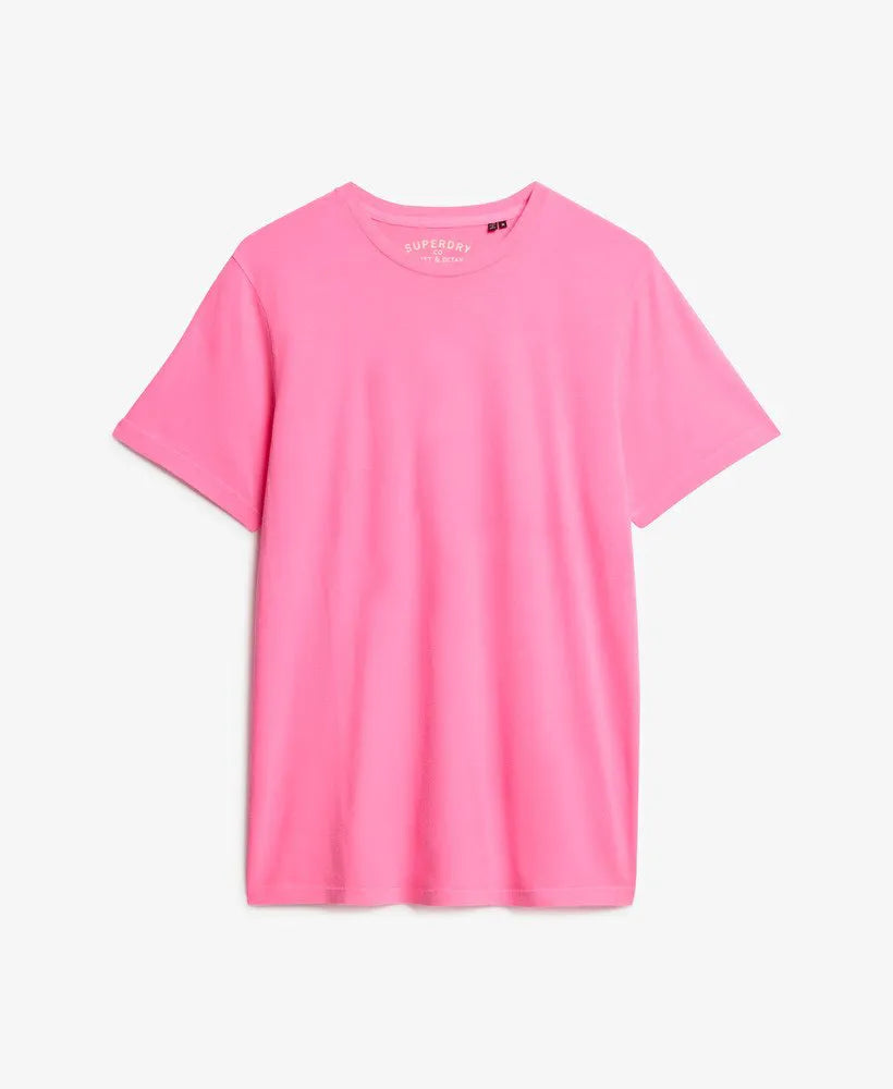 Washed Dry Fluro Pink