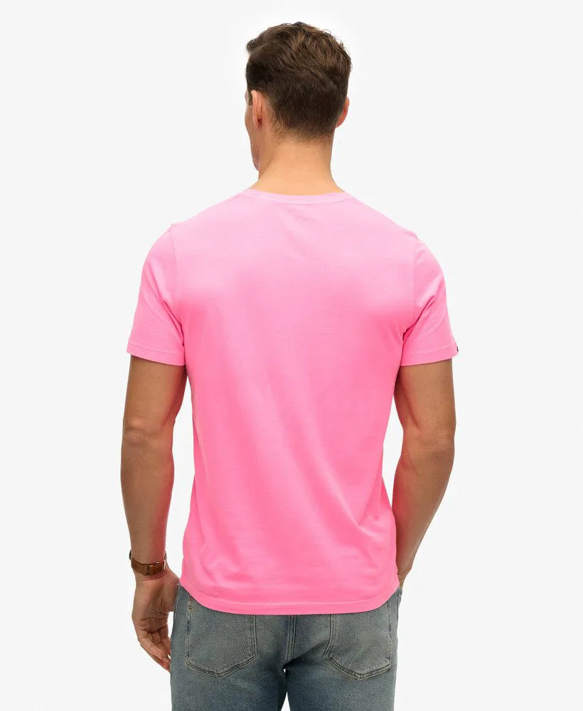 Washed Dry Fluro Pink