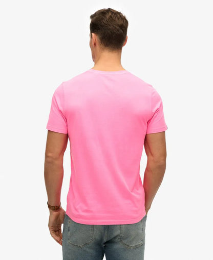 Washed Dry Fluro Pink