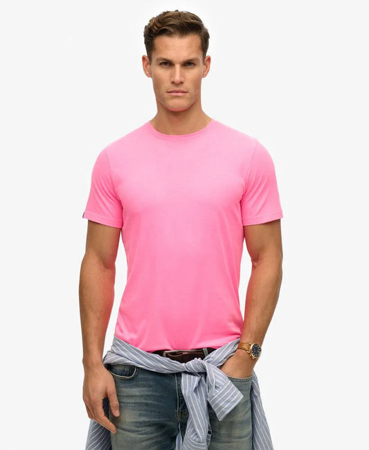 Washed Dry Fluro Pink
