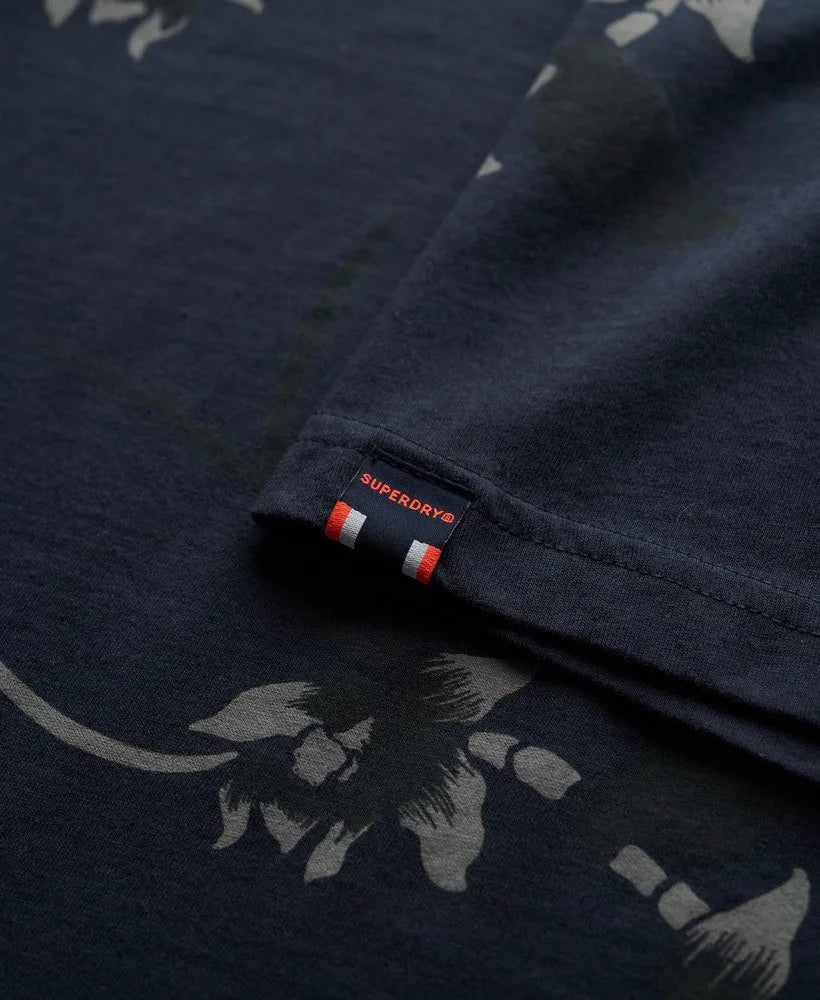 Sparse Orchid Navy