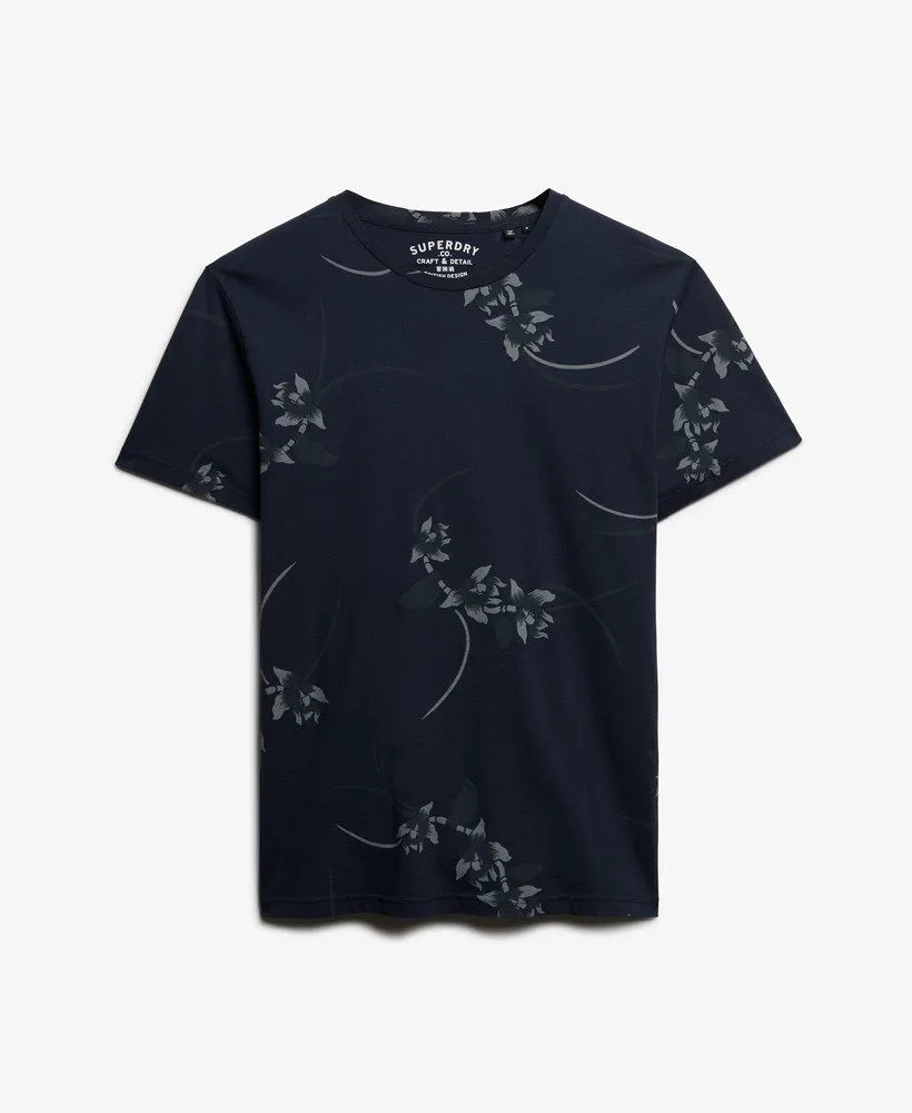 Sparse Orchid Navy
