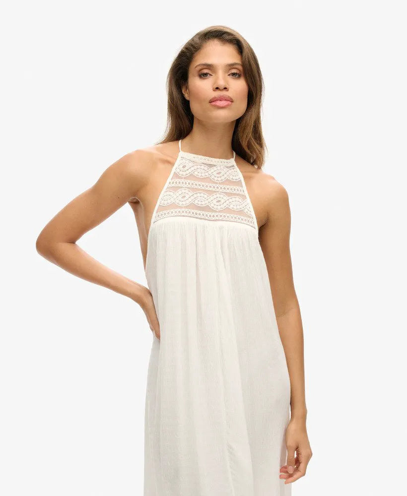 Ibiza Halter Midi Dress