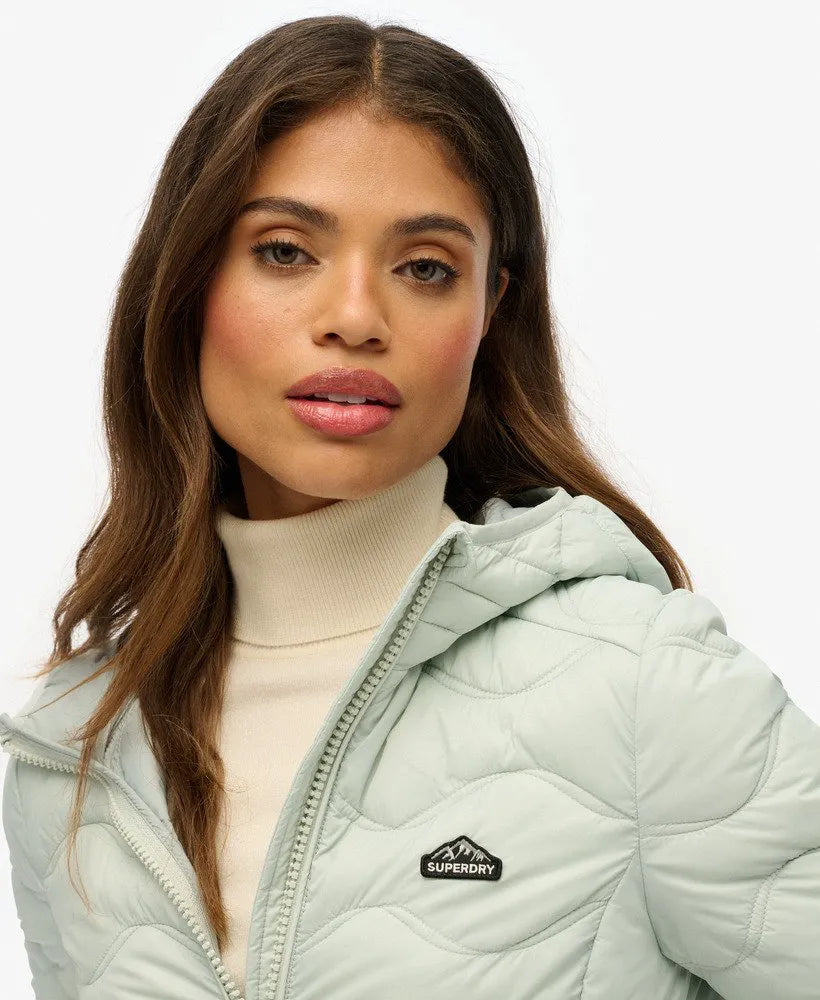 Hooded Fuji Lite Wave Padded Jacket