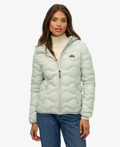 Hooded Fuji Lite Wave Padded Jacket