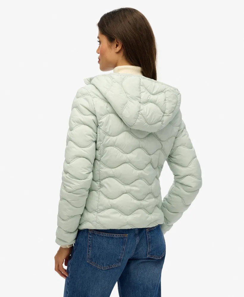Hooded Fuji Lite Wave Padded Jacket