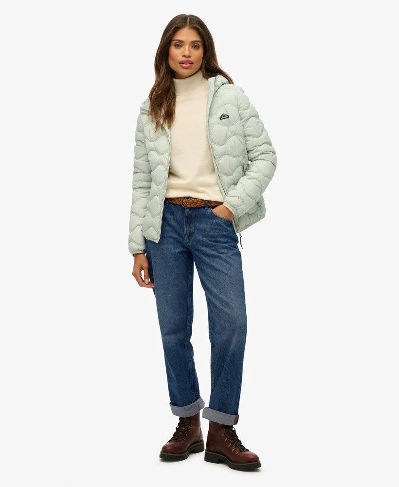 Hooded Fuji Lite Wave Padded Jacket