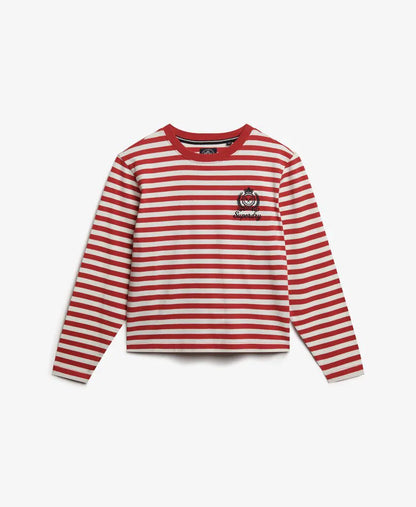 Country Club Long Sleeve Stripe Top