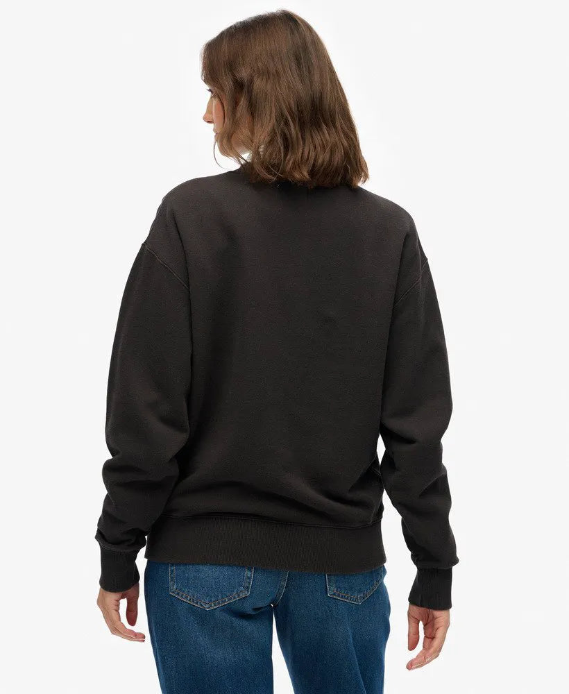 Souvenir Graphic Loose Crew Sweatshirt