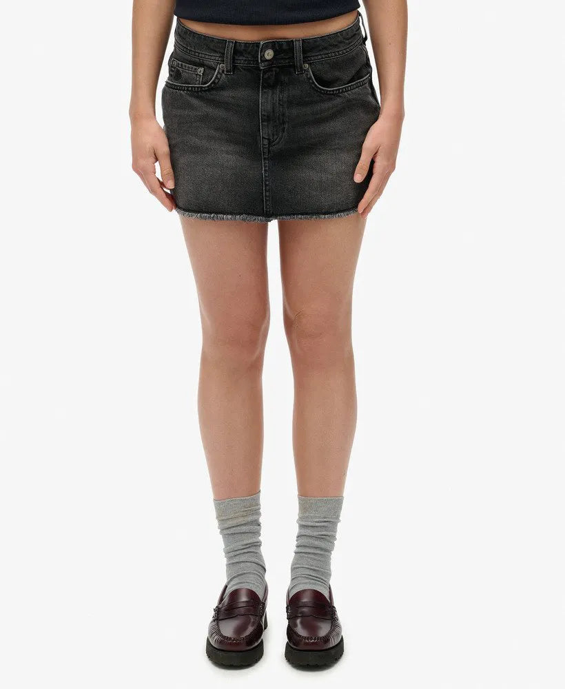 Denim Mini Skirt
