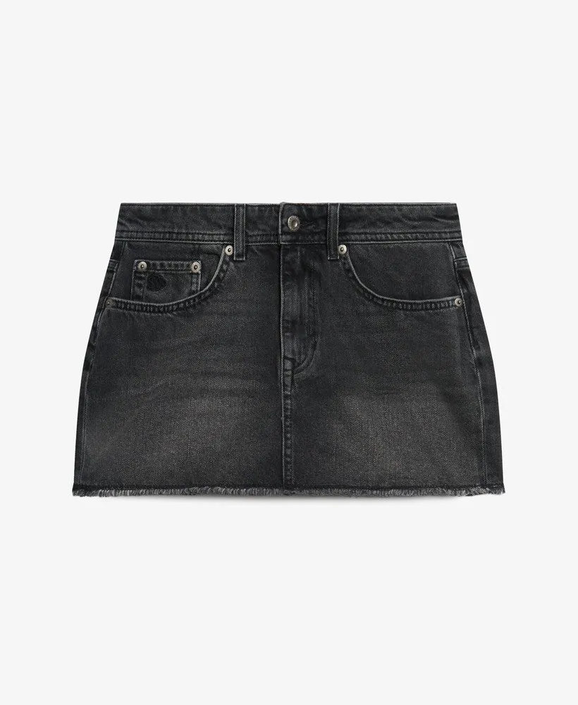 Denim Mini Skirt