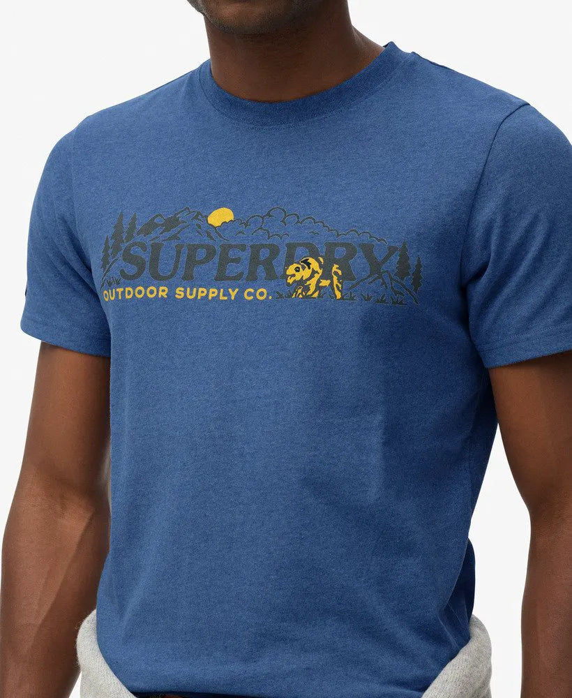 Outdoor Scene Relaxed T-Shirt