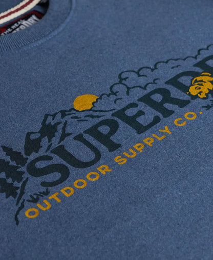 Outdoor Scene Relaxed T-Shirt