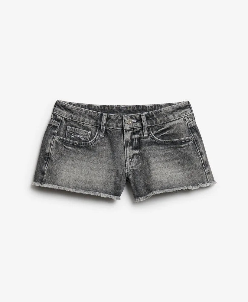 Low Rise Denim Hot Shorts