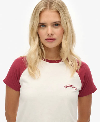 Desert Bone Off White/Bordeaux Red
