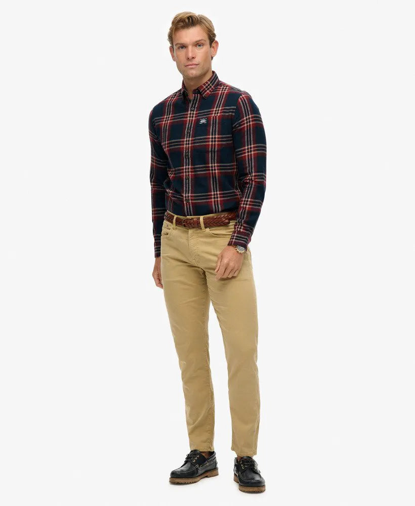 Michigan Check Navy