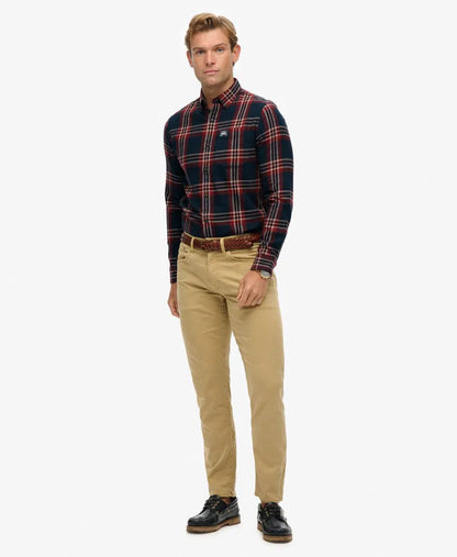 Michigan Check Navy