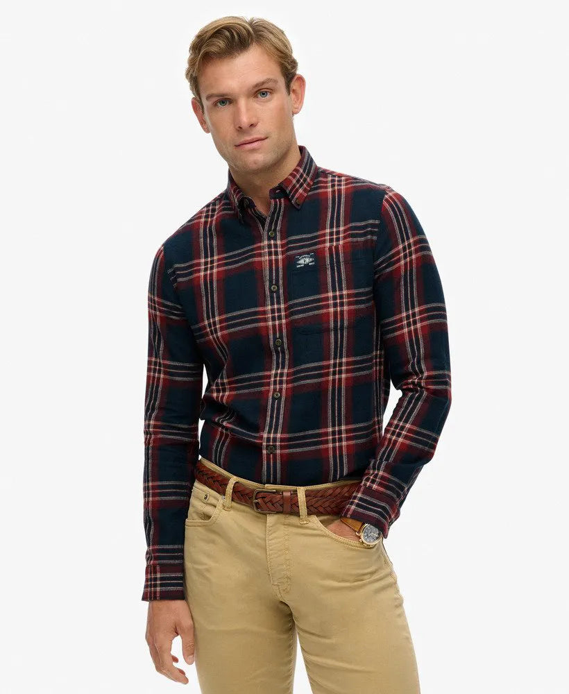 Michigan Check Navy
