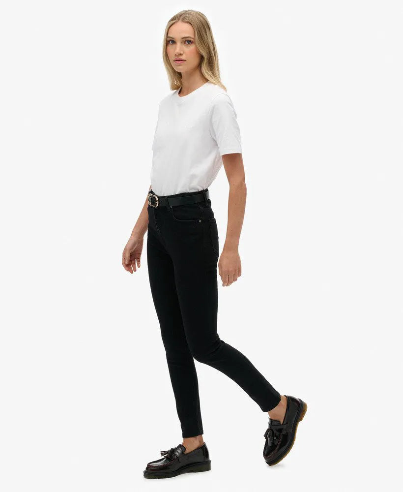 Organic Cotton High Rise Skinny Jeans