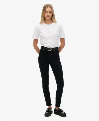 Organic Cotton High Rise Skinny Jeans