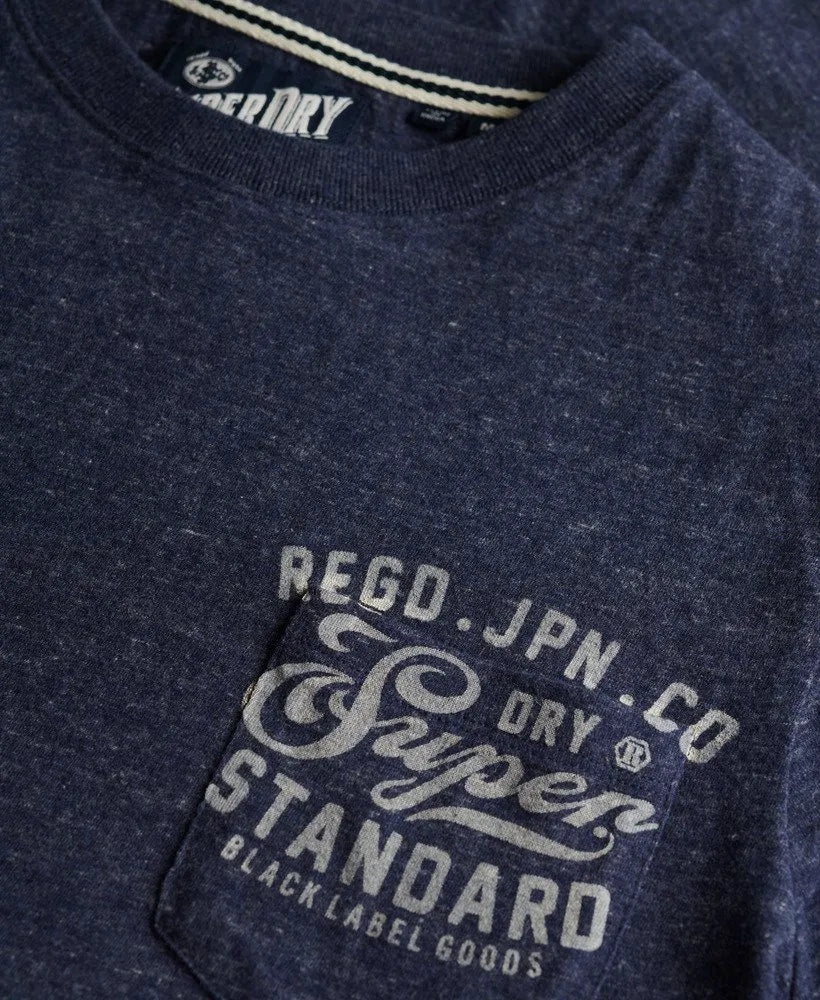 Dark Indigo Blue Marl