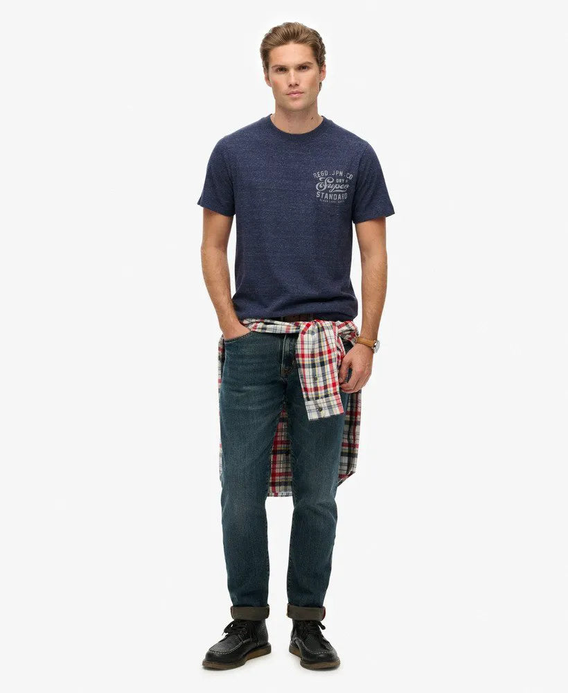 Dark Indigo Blue Marl