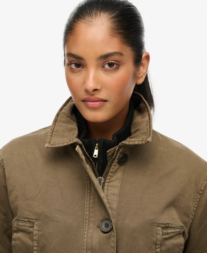 Dropped Waist Jacket