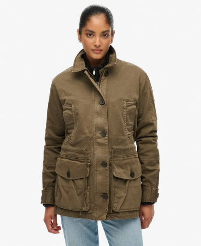 Dropped Waist Jacket