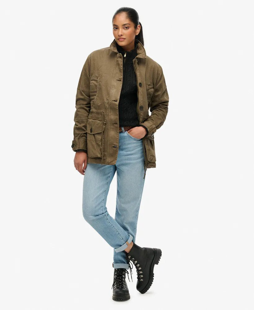 Dropped Waist Jacket