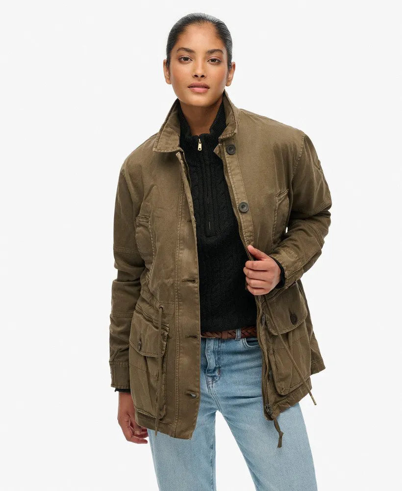 Dropped Waist Jacket
