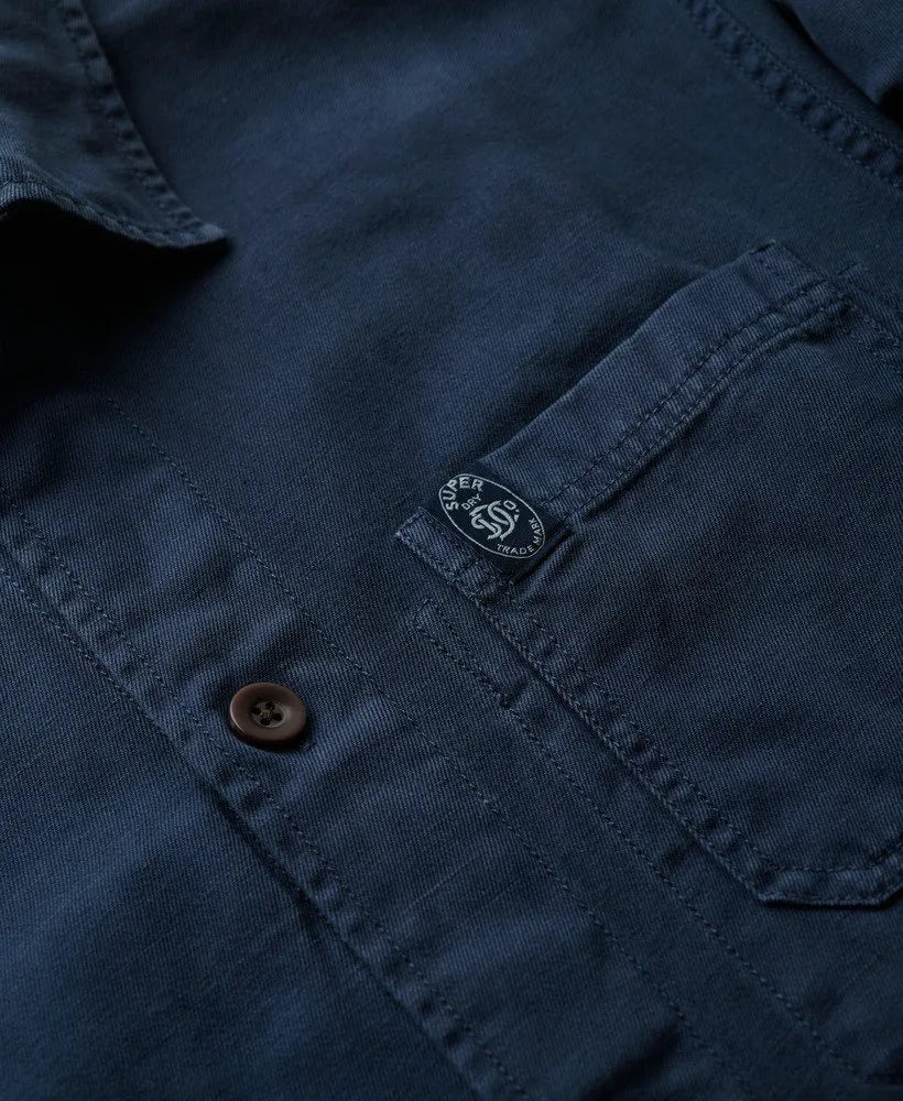 The Merchant Store- Linen-blend Overshirt