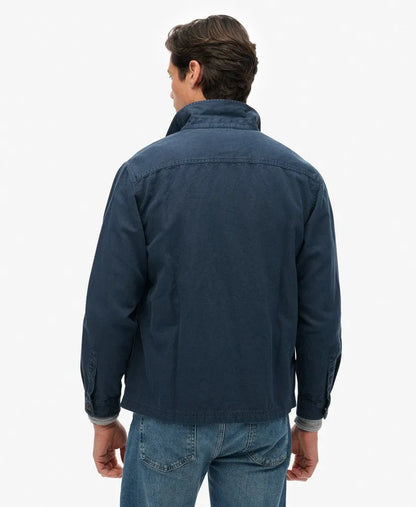 The Merchant Store- Linen-blend Overshirt