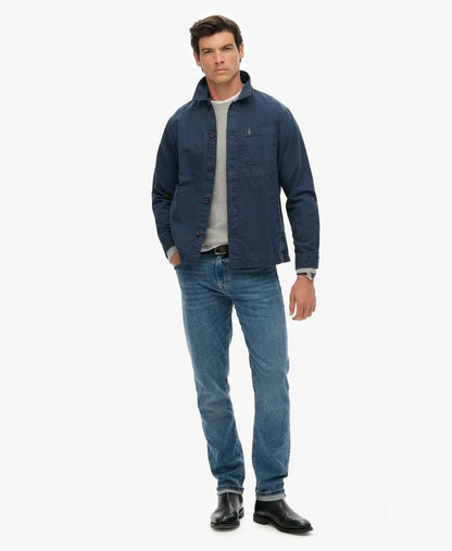 The Merchant Store- Linen-blend Overshirt