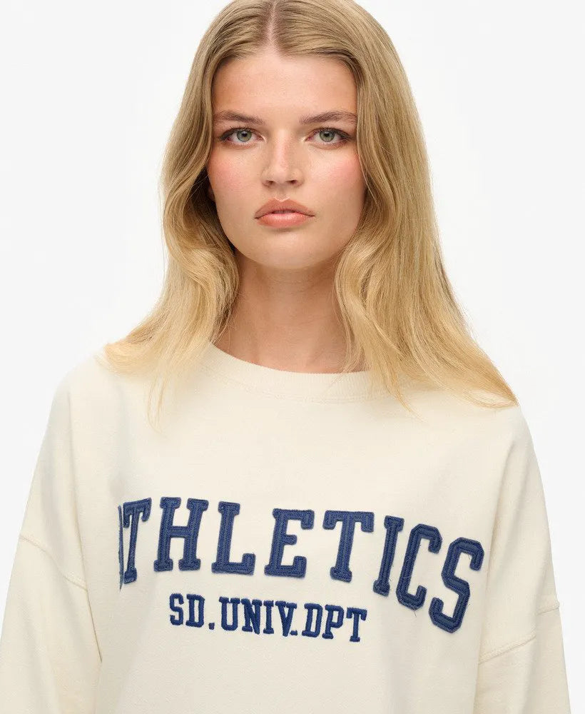 Athletic Essentials Applique Crew Sweatshirt
