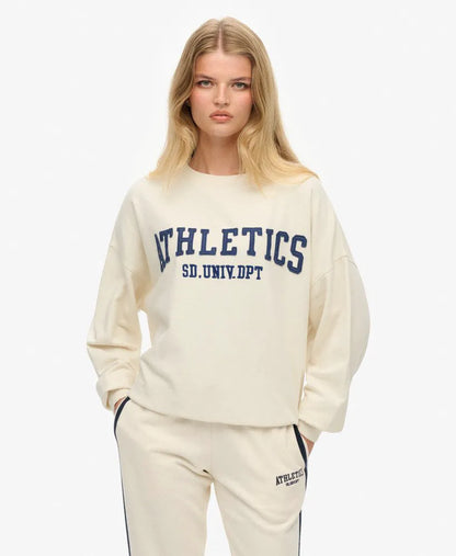 Athletic Essentials Applique Crew Sweatshirt