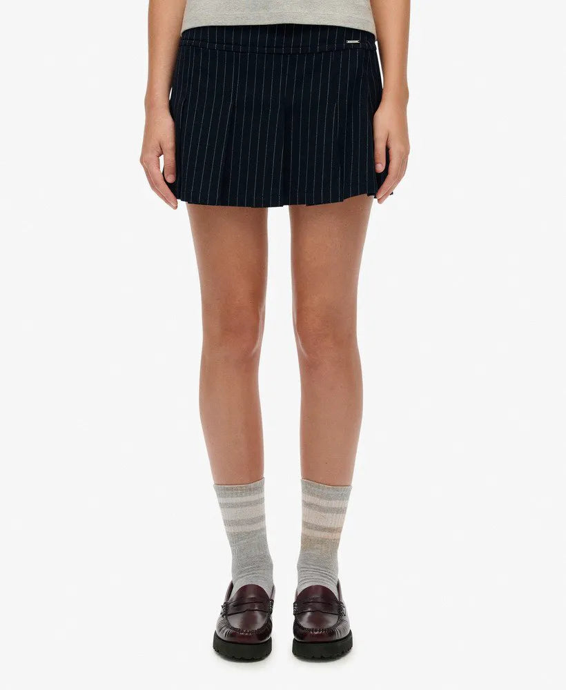 NAVY PINSTRIPE