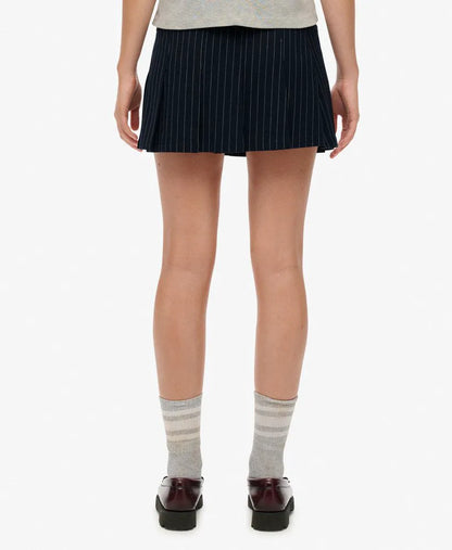 NAVY PINSTRIPE
