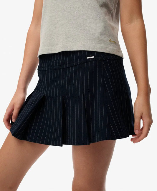 NAVY PINSTRIPE