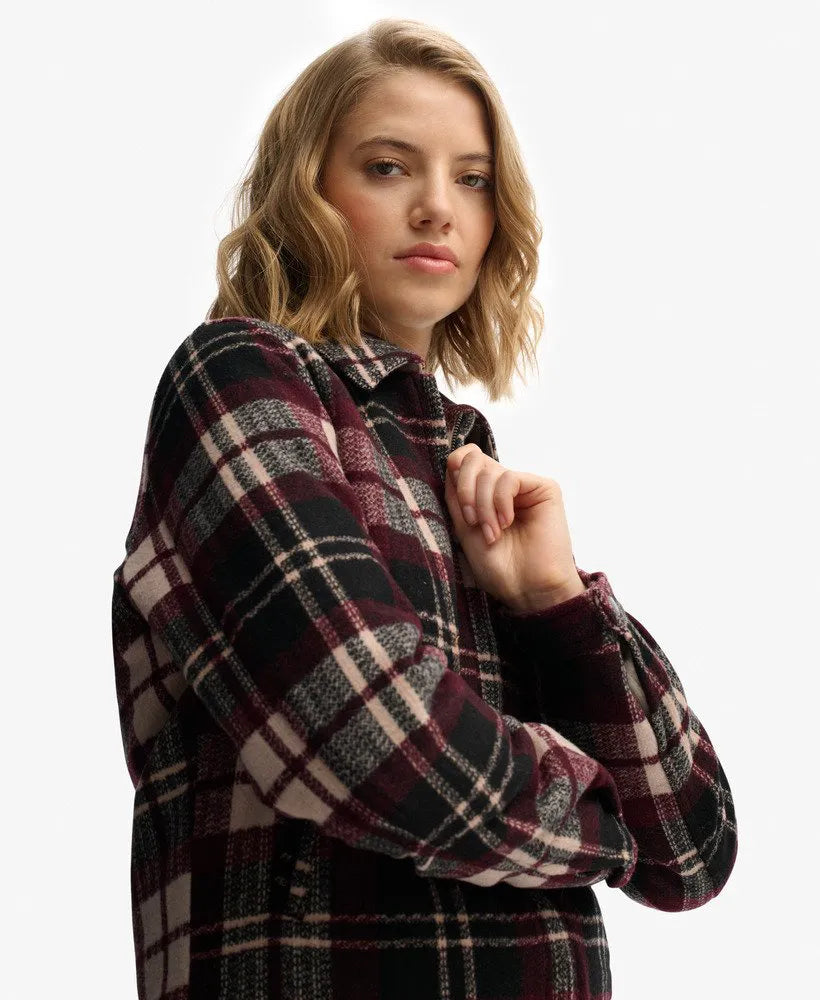 Checked Ranch Quilted Jacket