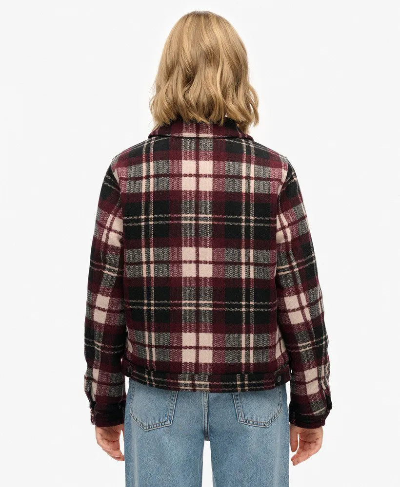 Checked Ranch Quilted Jacket